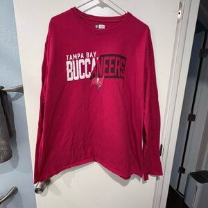 Tampa Bay Buccaneers Red Long Sleeve Shirt